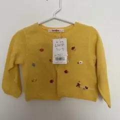 familiar カーディガン 80サイズ イエロー