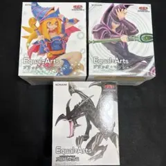 遊戯王 Equal-Arts フィギュア 3体 セット 新品未使用