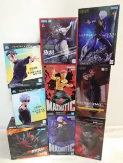 呪術廻戦 フィギュア 新品未開封 9体セット まとめ売り 脹相 宿儺 五条悟等