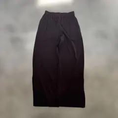 CLOCHE ブラウン　スリット　パンツ