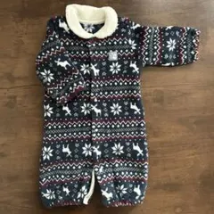 【特価！】ロンパース・カバーオール 50-60cm ネイビー