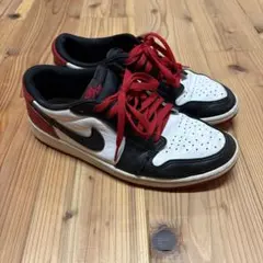 バ*ュ様 nike エア ジョーダン 1 LOW Black Toe