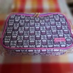 ノベルティ◎未開封◎ANNA SUI◎花柄トラベルポーチ◎中型