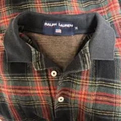 ラルフローレン　チェックワンピース　ポロシャツ