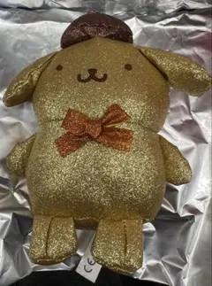 サンリオキャラクターズ　シークレットマスコットホルダー　ポムポムプリン　キラキラ