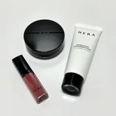 HERA クッションファンデーション クレンジングフォーム グロス 3点セットのサムネイル
