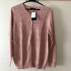 【新品】カーディガン　アクリル、綿。