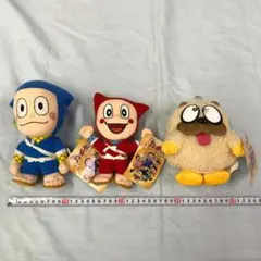 忍者ハットリくん ぬいぐるみ 3点まとめ ハンゾウ 獅子丸 シンゾウ