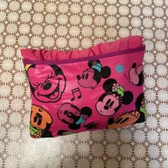 ディズニーリゾート　ミニーマウス　ポンチョ　ブランケット　フリース