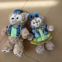 ダッフィー シェリーメイ ぬいぐるみバッジ