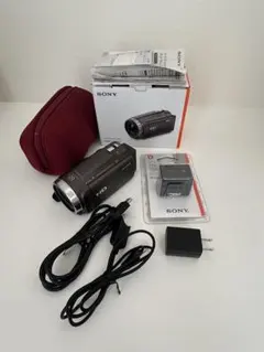 【20年製ほぼ未使用】SONY HDR-CX680 純正充電器＆バッテリーセット 20年製ほぼ未使用】SONY HDR-CX680 純正充電器＆バッテリーセット