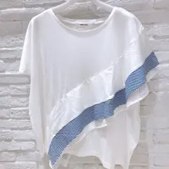 ◆新品・タグ付き◆SUPER HAKKA アシンメトリーカットソー