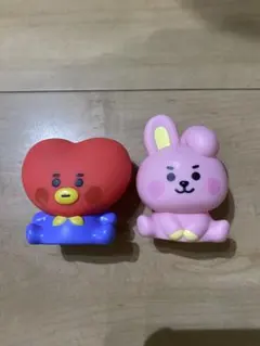 BT21 TATA COOKY フィギュア　2体セット