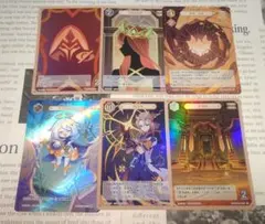 原神 七聖召喚 カード6点セット