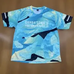 GAMBA SONIC 2023 青系シャツ