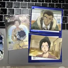 コナンプラザ スクエア缶バッジ　上原由衣　大和敢助　カードゲーム　RP