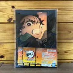 一番くじ 鬼滅の刃〜上弦の参〜 H賞 ミニビジュアルポスター 竈門炭治郎