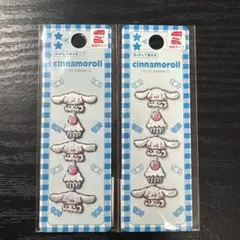 サンリオ　シナモロール　シールワッペン　2点