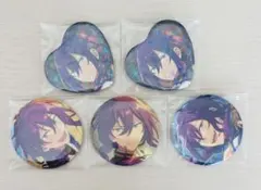 あんさんぶるスターズ　礼瀬マヨイ　缶バッジ5点セット