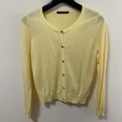 INGNI 黄色 カーディガン 長袖　Ｍ