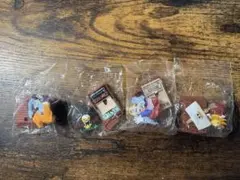 ワンピース チョコサプ　4個　フランキー　ブルック　ジンベエ　バギー