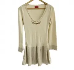 美品2,5万円●Apuweiser-riche アプワイザー 2 M ワンピース