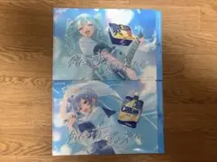 初音ミク 星街すいせい ロッテ クリアファイル 2種セットのサムネイル