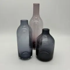 フラワーベース ミニ 花瓶 花器 3点セット