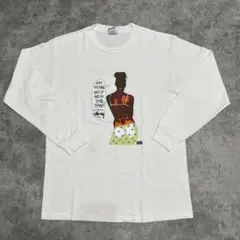 00s OLD STUSSY×FPARコラボ OKAY BIG BOY ロンT