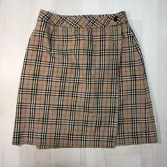 BURBERRY 巻きスカート
