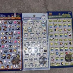 正規品 ボンボンドロップシールミニ ズートピア リトルグリーンメン ハチワレ