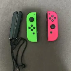 NINTENDO Switch ジョイコン　ピンクと緑