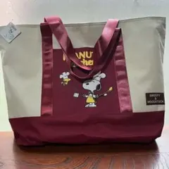 （最終価格！！）PEANUTS スヌーピー&ウッドストック　保冷トートバッグ