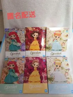 ［匿名配送］Qposket プリンセス 6体セット