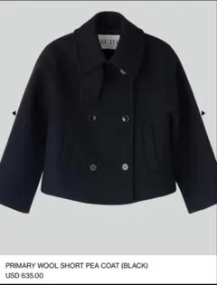 【美品】RECTO ウールショートピーコート(定価の1/3)