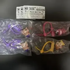 クレヨンしんちゃんカラフルマルチチャーム　ひまわり、ワニ山さん、ぶりぶりざえもん
