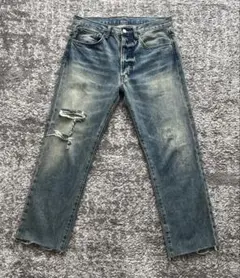 【mnml】ダメージ デニム パンツ 29