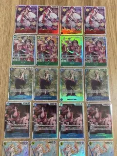 ワンピース　ヒロインズエディション 4コンSR以下パーツセット　ナミ　プロモ