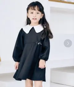 après les cours 黒 ワンピース フォーマル　90cm