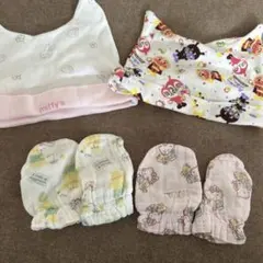 ベビー用手袋・ミトンセット　アンパンマン　みっふぃー