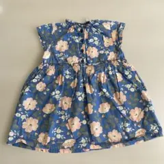 la poche biscuit 花柄ワンピース 100cmのサムネイル