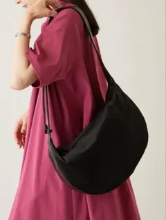 ear PAPILLONNER 撥水ボール２WAYショルダーバッグ ブラック