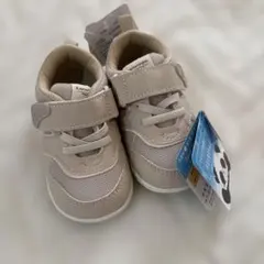 ベージュ スニーカー ベビーシューズ 14.0