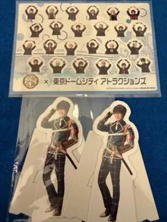 刀ミュ 篭手切江 東京ドームシティ TDC 刀剣乱舞 紙製スタンド シール