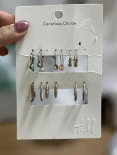 ピアスセット ゴールド