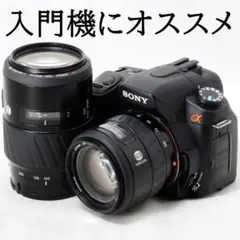 ⭐️良品⭐️SONY ソニー α200 300mmダブルズーム☆手振れ補正付き