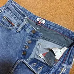 TOMMY JEANS ハイライズ テーパード デニムパンツのサムネイル
