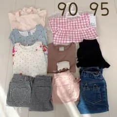 新品未使用あり 女の子 春 夏 服 まとめ売り 90 95