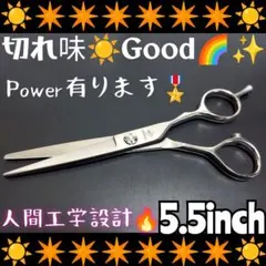 スパッと快適に切れる理美容師プロ用シザーカットバサミ✄犬トリミングペット全てOK