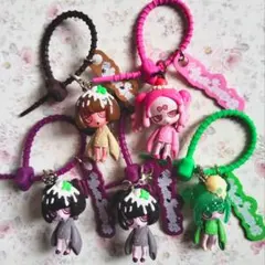 ウィルスイーツ カラフルマルチチャーム 5点(4種)セット